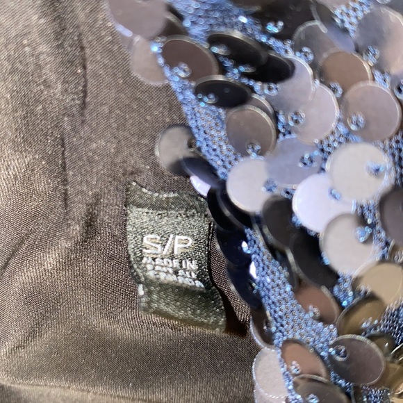 Barilà Midnight Blue Sequinned Dress - Picture 3 of 8